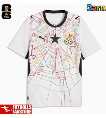 Ghana Hemmatröja Barn VM 2026 Kortärmad (+ Korta byxor)